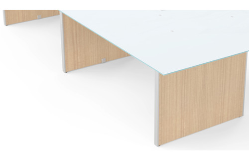 3 Legs and Hardware for Conference Table 120" & 138" - Miele Compatible with Laminate and Glass Top (CD-13848CT-2-MI-NEW), alternate view 4 (CD-13848CT-2-MI-NEW) 3 Legs and Hardware for Conference Table 120" & 138" - Miele Compatible with Laminate and Glass Top (CD-13848CT-2-MI-NEW), alternate view 4 (CD-13848CT-2-MI-NEW)