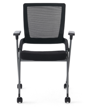 Mente Nesting Training Chair, Light Grey Frame, Black Fabric Seat and Black Mesh Back (2 Per Carton) (CD-21B (2)) Mente Nesting Training Chair, Light Grey Frame, Black Fabric Seat and Black Mesh Back (2 Per Carton) (CD-21B (2))