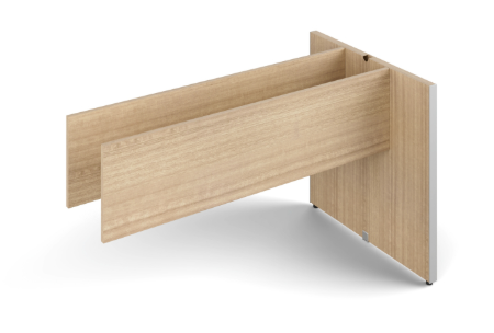 29"H Potenza Executive Base for Media Wall Center, Miele (CD-29PB-MWU-MI)