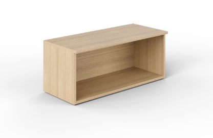 Miele Potenza Open Hutch Wall-Mount / Double Unit. 36"Wx15"Dx14"1/4D (CD-36WMHB-MI)