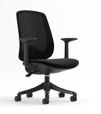 Base Seating, Black Polypropylene Frame, Black Mesh Back, Black Fabric Seat (CD-856B) Base Seating, Black Polypropylene Frame, Black Mesh Back, Black Fabric Seat (CD-856B)