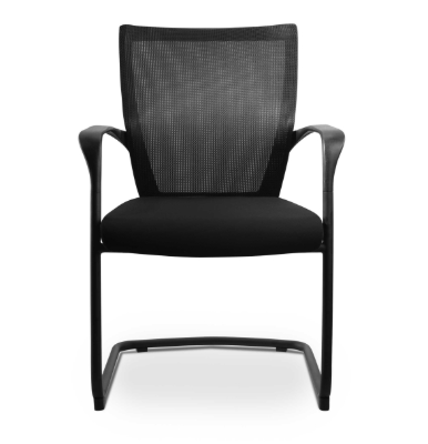 Concepto Visitor Chair, Black Mesh, Black Sled Base, Black PU Arms (2 Per Carton) (CD-88B (2)) Concepto Visitor Chair, Black Mesh, Black Sled Base, Black PU Arms (2 Per Carton) (CD-88B (2))
