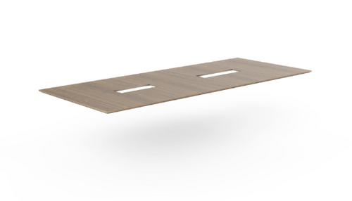 10' Potenza Coltello Conference Table Top Noce 120"Lx48"Wx1"T (CD-CCTT10-N)
