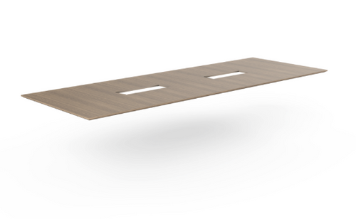 12' Potenza Coltello Conference Table Top Noce 138"Lx48"Wx1"T (CD-CCTT12-N)