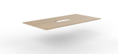 8' Potenza Coltello Conference Table Top Miele 90"Lx48"Wx1"T (CD-CCTT8-MI)