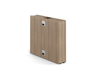Inner Core Panel of Copertina Leg Cover for HAT 30" Surface Noce 29"1/2"Dx6"1/4"Tx26"1/4"H (CD-IC-HLLC30-N)
