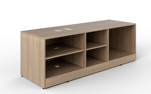 Noce Reversible Storage Unit for CD HAT Units. 70"3/4"Lx23"3/4Dx24"1/2H (CD-LR-HAT-N)