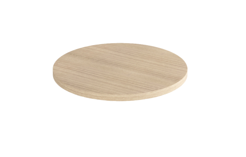 Miele Laminate Top for Elite Circular Occasional Table, 20"R (CD-LT-ECOT20-MI)