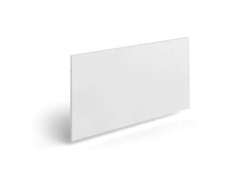 Blanco Modesty Panel for Copertina HAT Desk, 46"3/4"Wx24"1/4"Hx3/4"T (CD-MP-HATL60-B)