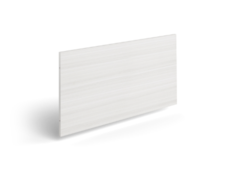 Blanc de Gris Modesty Panel for Copertina HAT Desk, 46"3/4"Wx24"1/4"Hx3/4"T (CD-MP-HATL60-BDG)