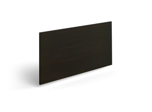 Espresso Modesty Panel for Copertina HAT Desk, 46"3/4"Wx24"1/4"Hx3/4"T (CD-MP-HATL60-E)