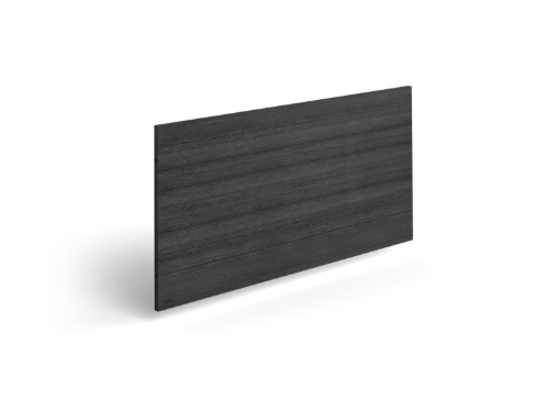 Grigio Modesty Panel for Copertina HAT Desk, 46"3/4"Wx24"1/4"Hx3/4"T (CD-MP-HATL60-G)