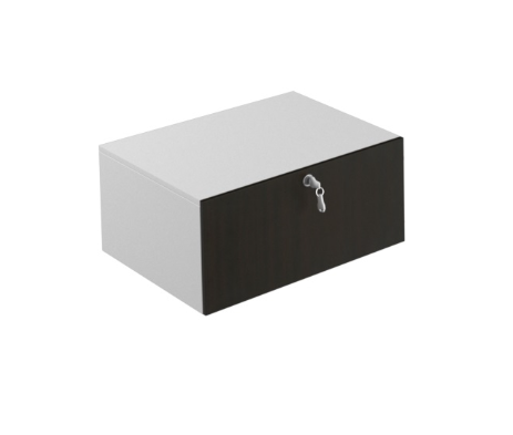 One Suite Drawer(1) & Hardware for Return/Credenza - Espresso (CD-OSDRAW-E)