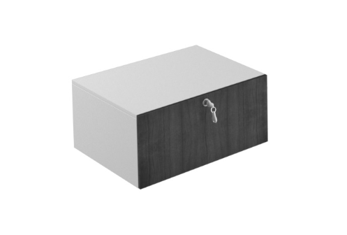 One Suite Drawer(1) & Hardware for Return/Credenza - Grigio (CD-OSDRAW-G)