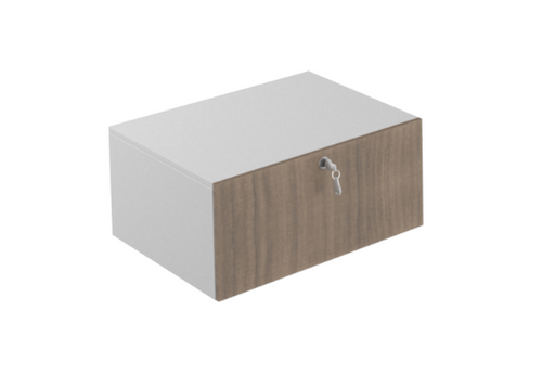 One Suite Drawer(1) & Hardware for Return/Credenza - Noce (CD-OSDRAW-N)