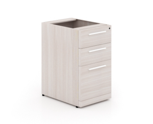 Deluxe Box/Box/File Pedestal Blanc de Gris Laminate (CD-P22BBF-BDG)
