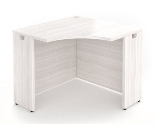 Corner Unit 36" X 36" Blanc de Gris Laminate (Connection) Compatible with Potenza Returns/Bridges (CD-P3636CU-BDG)