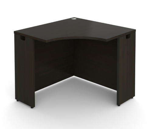 Corner Unit 36" X 36" Espresso Laminate (Connection) Compatible with Potenza Returns/Bridges (CD-P3636CU-E)