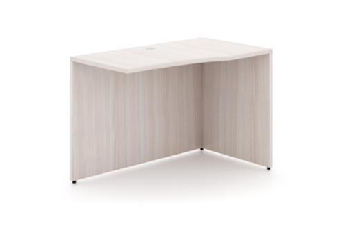 42' Angled Right Return, Blanc de Gris Laminate (CD-P42ARR-BDG)