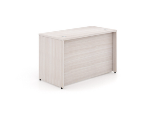 48' X 24' Rectangular Desk Shell, Blanc de Gris Laminate (CD-P4824-RDS-BDG)