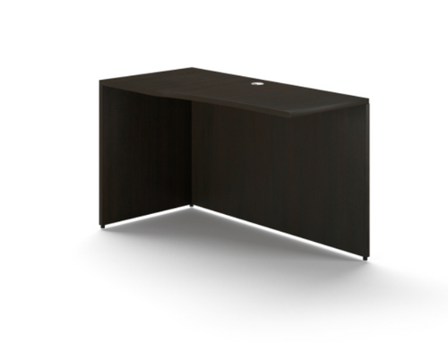 48' Angled Left Return, Espresso Laminate (CD-P48ALR-E)