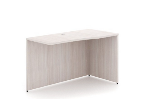 48' Angled Right Return, Blanc de Gris Laminate (CD-P48ARR-BDG)