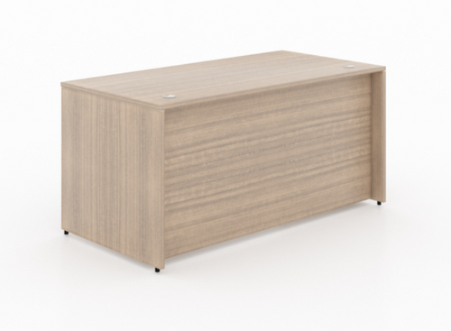 60' X 30' Rectangular Desk Shell, Noce Laminate (CD-P6030-RDS-N)