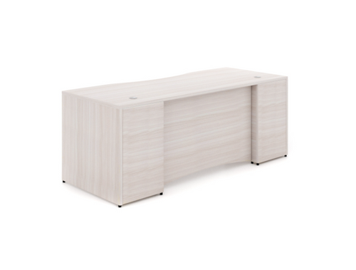 Rectangular Desk Shell, Blanc de Gris Laminate (CD-P6630-BDG)