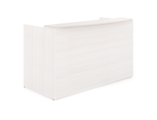 Bow Front Laminate Floated Transactional Top Blanc de Gris (CD-P7236RD-LT-BDG)