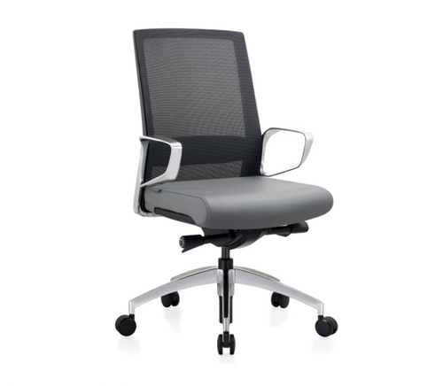 Interchangeable Seat Pocket for Concetto and Moderno, Grey Leather (CD-PS1-L-GY)