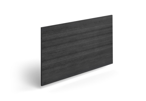 Grigio Return Modesty Panel for Copertina HAT return leg, works with 30" and 36" deep desktop surfaces 35"1/2Wx24"1/4"Hx3/4"T (CD-RMP-HATL3036-2442-G)