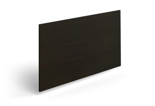 Espresso Return  Modesty Panel for Copertina HAT return leg, works with 30" and 36" deep desktop surfaces 41"1/4"Wx24"1/4"Hx3/4"T (CD-RMP-HATL3036-2448-E)