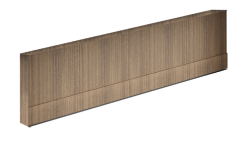 Squadra Collaborative Modesty Panels for 96"W X 30"H Table, Noce (CD-SC-MP9630-N)