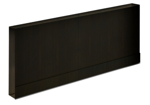 Squadra Collaborative Modesty Panels for 96"W X 42"H Table, Espresso (CD-SC-MP9642-E)