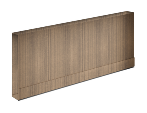 Squadra Collaborative Modesty Panels for 96"W X 42"H Table, Noce (CD-SC-MP9642-N)