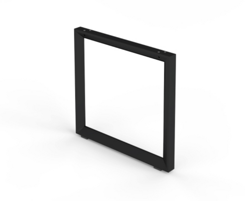 Veloce Black O Leg 24'D (2 Per Carton) Black Frame (CD-V24-BLK (2))
