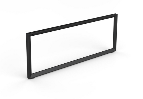 Veloce O Leg 57'D/For 48'D Surfaces (2 Per Carton) Black Frame (CD-V48-BLK (2))