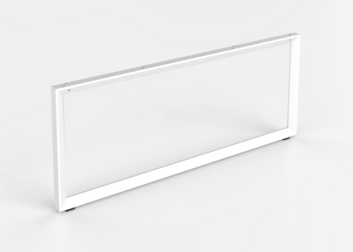 Veloce O Leg 69'D/For 30'D Surfaces (2 Per Carton) White Frame (CD-V60-WH (2))