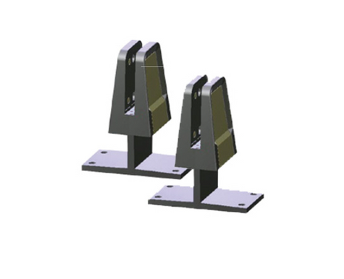 2 X Undermount Divider Clips for Between Surfaces (CD-VDC-VAD-CC-S (1))