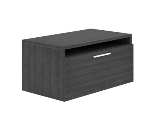 Lateral File with Box Cabinet At the Top 22"H X 36'W-Grigio (CD-VLF36-1-G-NEW)