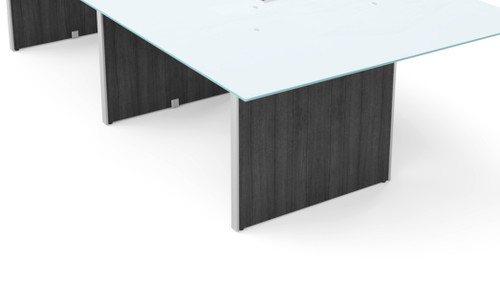 3 Legs and Hardware for Conference Table 120" & 138" - Grigio Compatible with Laminate and Glass Top (CD-12048CT-2-G-NEW), main product view (CD-12048CT-2-G-NEW) 3 Legs and Hardware for Conference Table 120" & 138" - Grigio Compatible with Laminate and Glass Top (CD-12048CT-2-G-NEW), main product view (CD-12048CT-2-G-NEW)