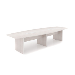 Deluxe 12' Conference Table Blanc de Gris Laminate (1/2) (CD-13848CT-1-BDG), parent/group reference view (CD-13848CT-1-BDG)