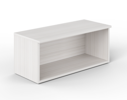 Blanc de Gris Potenza Open Hutch Wall-Mount / Double Unit. 36"Wx15"Dx14"1/4D (CD-36WMHB-BDG)
