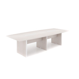 Deluxe 10' Conference Table Blanc de Gris Laminate (1/2) (CD-12048CT-1-BDG), parent/group reference view (CD-12048CT-1-BDG)