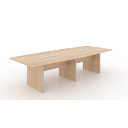 Deluxe 10' Conference Table Miele Laminate (1/2) (CD-12048CT-1-MI), parent/group reference view (CD-12048CT-1-MI)