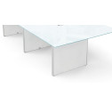 3 Legs and Hardware for Conference Table 120" & 138" - Blanco Compatible with Laminate and Glass Top (CD-12048CT-2-B-NEW), alternate view 5 (CD-12048CT-2-B-NEW)