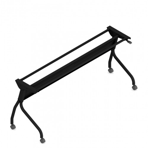 71 Inch Flip Top Training Table Base - Black (OTGFTBASE71-BLK) 71 Inch Flip Top Training Table Base - Black (OTGFTBASE71-BLK)