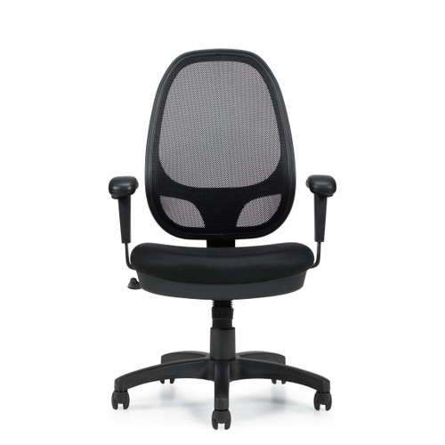 Mesh High Back Synchro-Tilter (OTG11641B)