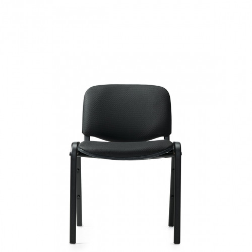 Armless Stack Chair - Quilt Black (OTG11704-QL10) Armless Stack Chair - Quilt Black (OTG11704-QL10)