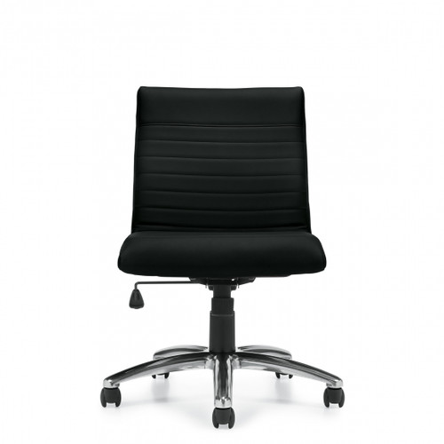 Mid Back Tilter - Armless - Black (OTG11735-BL20+) Mid Back Tilter - Armless - Black (OTG11735-BL20+)